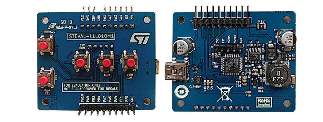 Location Circuit - STMicroelectronics STEVAL-LLL010V1 Evaluation Kit